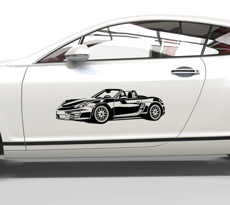 37052 Porsche Boxster Aufkleber